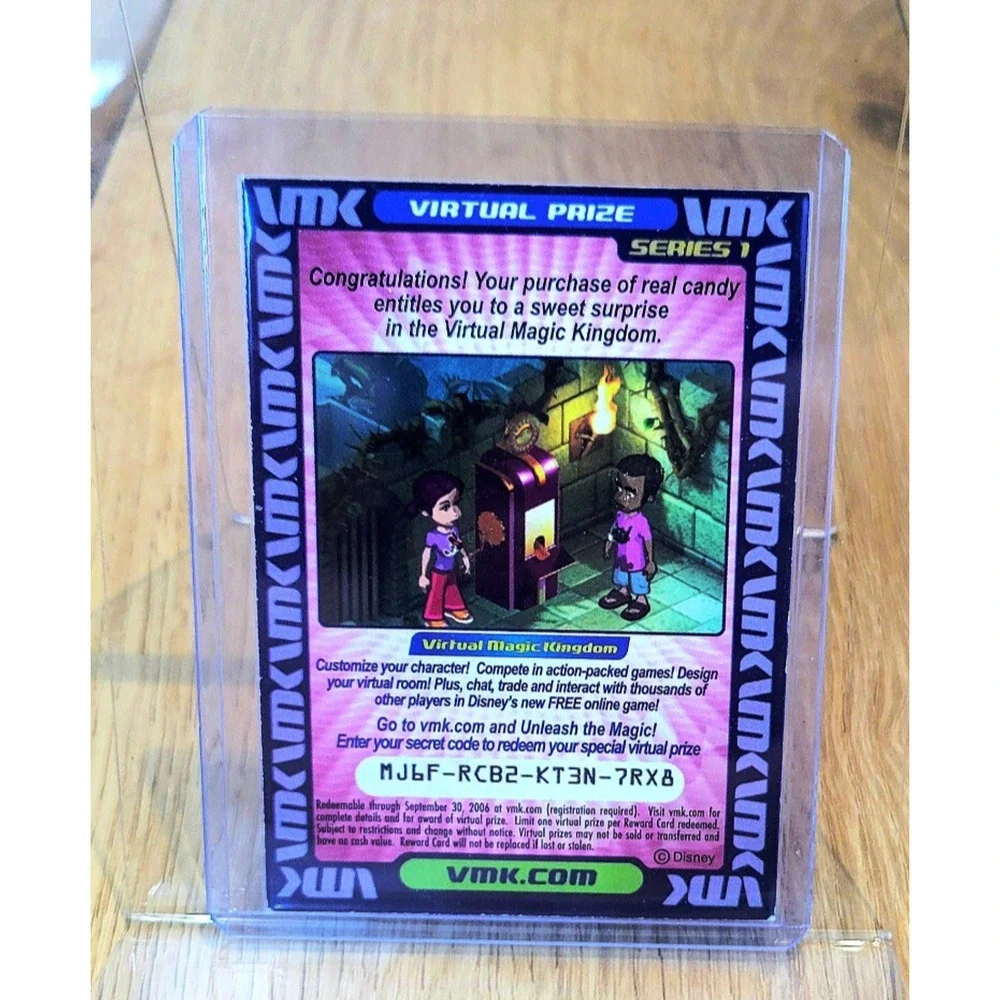 Rare Virtual Magic Kingdom VMK Disneyland Retro Penny Press
